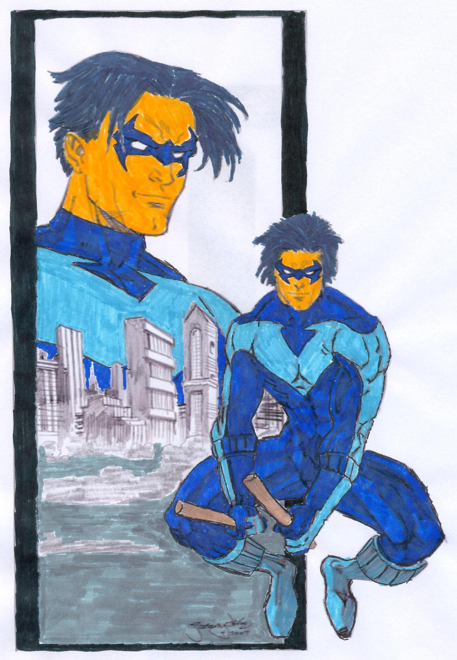 Nightwing by thincage