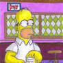 Homer Simpson  'colab'