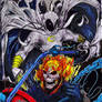 Ghost Rider Moon Knight colab