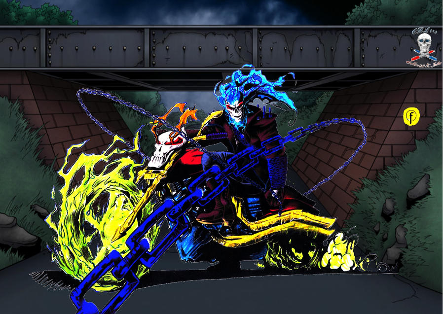 Ghost Rider Ui Ghost Rider 'colab' by CDL113 on DeviantArt