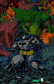 Batman vs Killer Croc