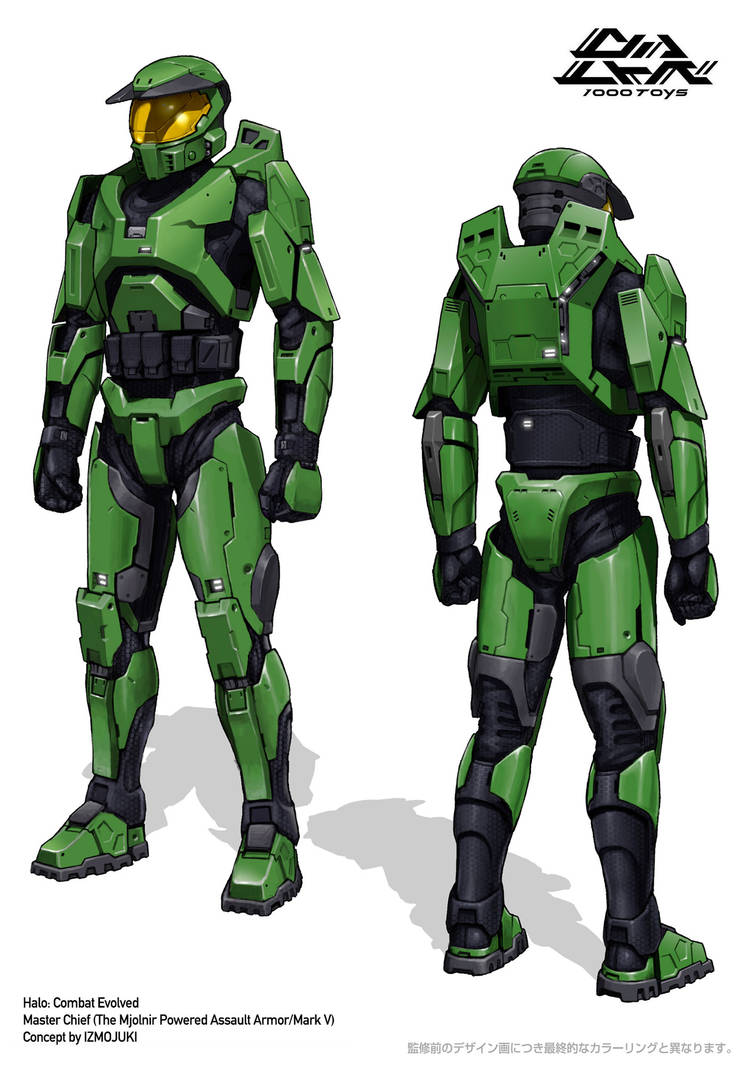 Master Chief Color Chart Classic Master Chief Drawn By Okubo Junj by mastert3318 on DeviantArt