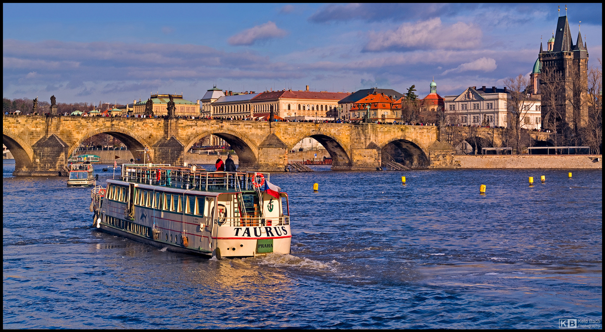 Approaching the Charles Bridge