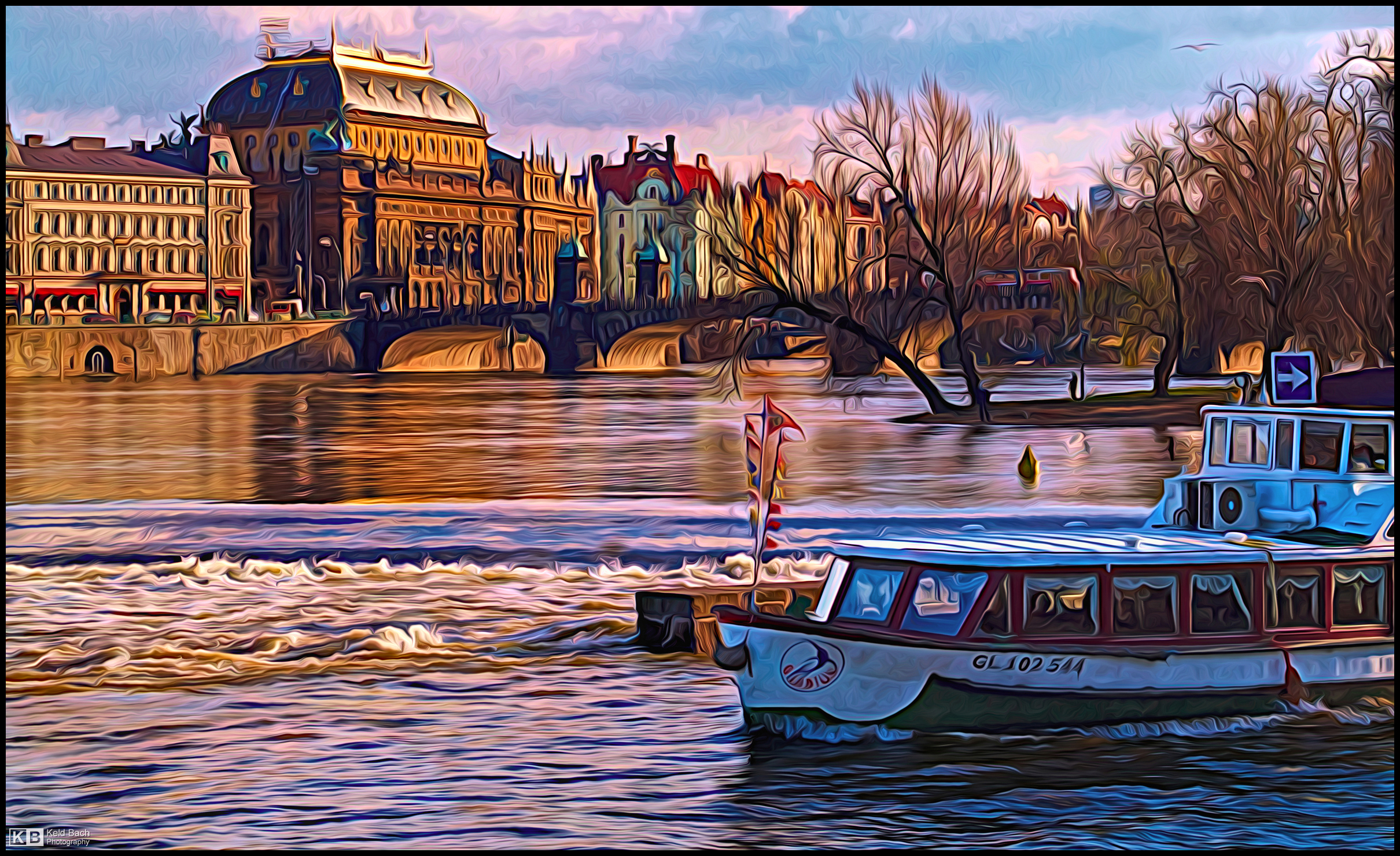 Vltava River View