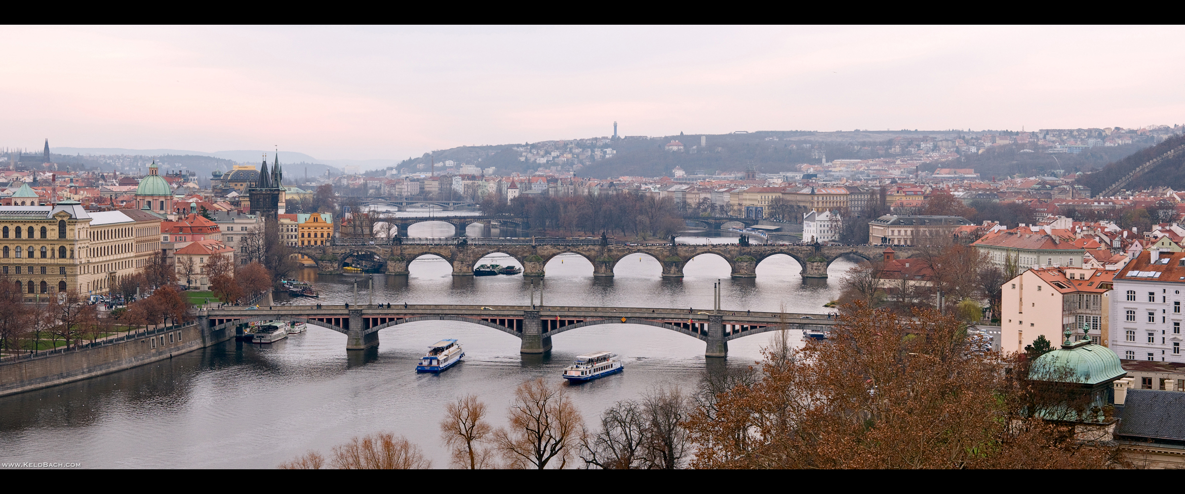 Bridges Across the Vltava River