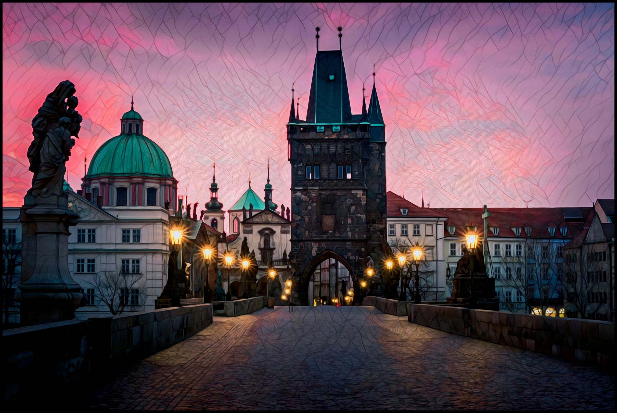 Charles Bridge by Night