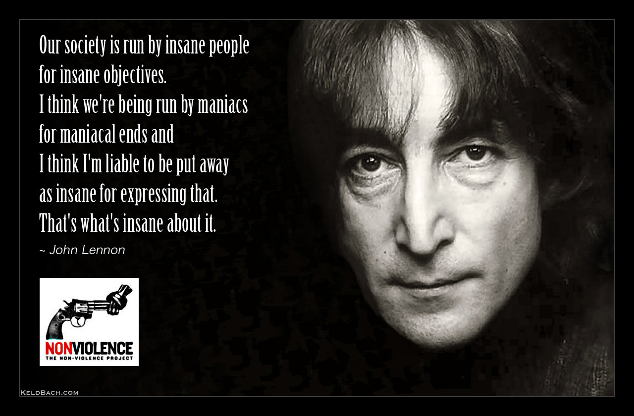Staying Sane in an Insane World by KeldBach