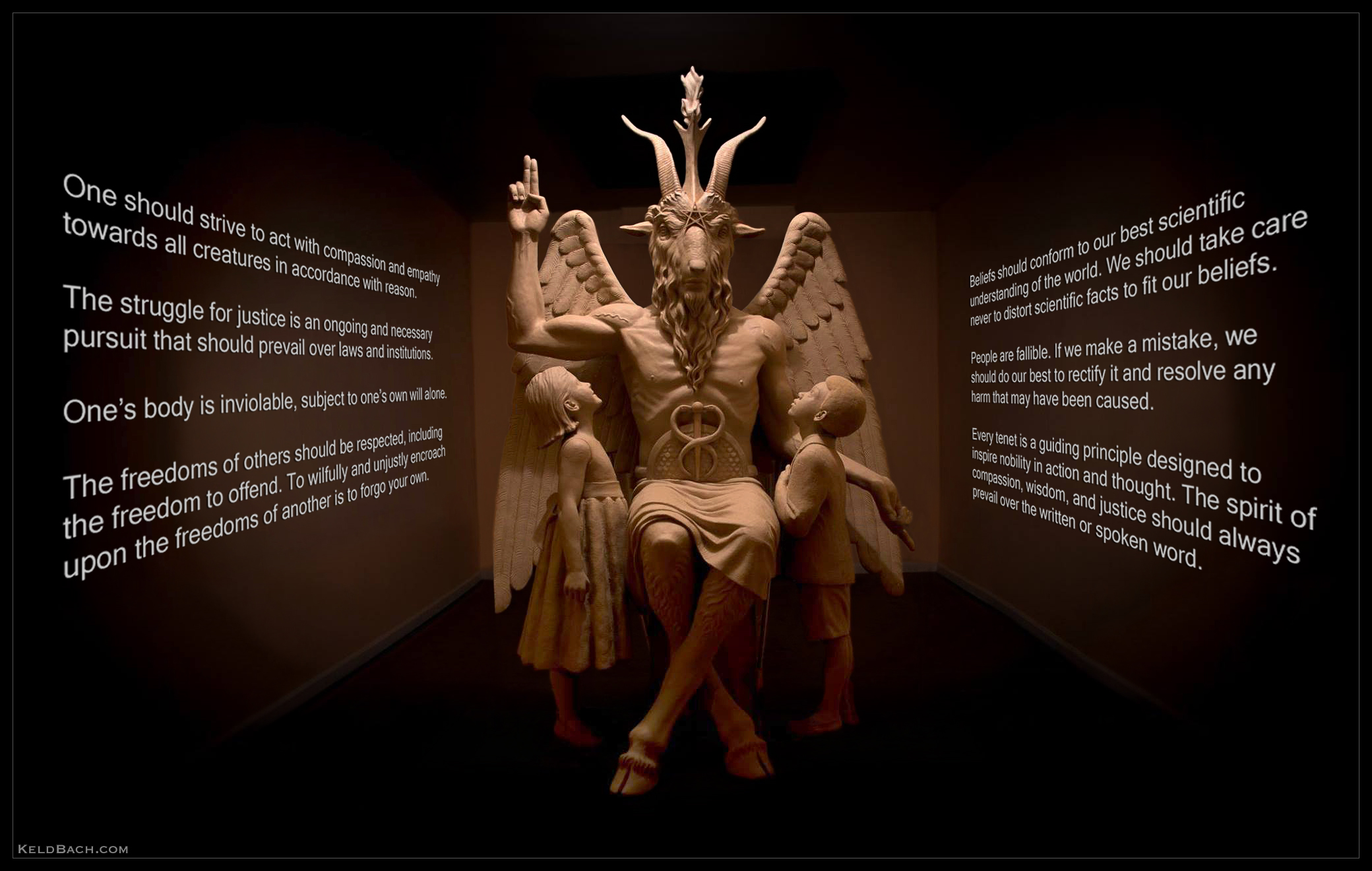 Baphomet and the Seven Fundamental Tenets