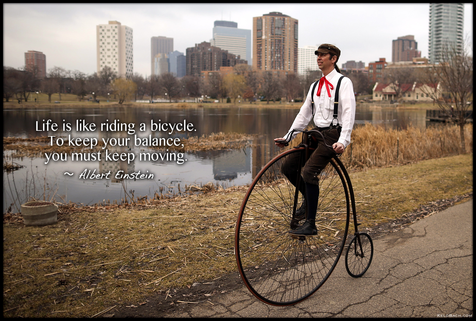 Life is Like Riding a Bicycle