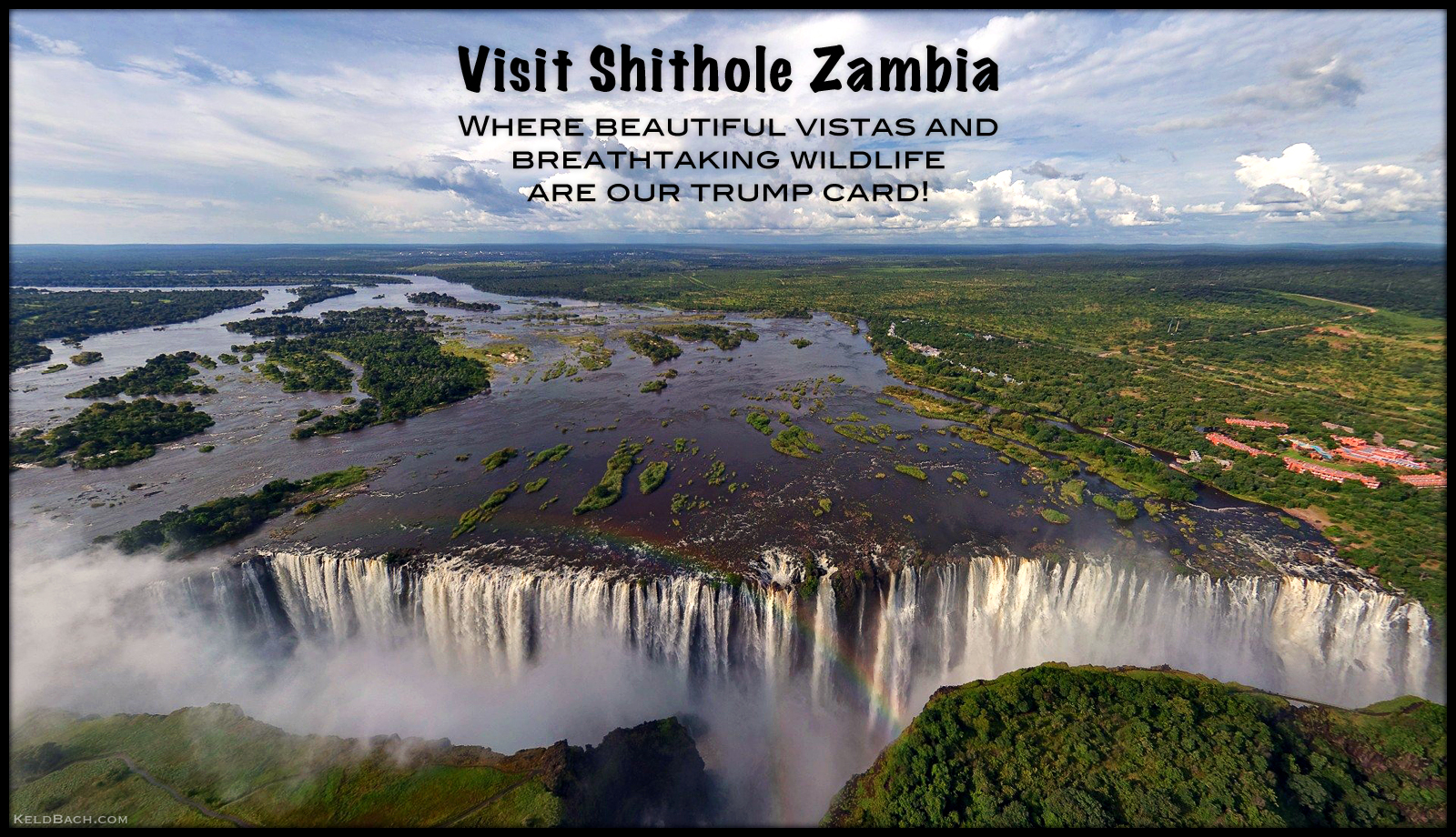 Visit 'Shithole' Zambia