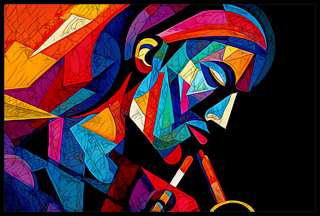 Cubist-Abstract Visualisation of Music 3