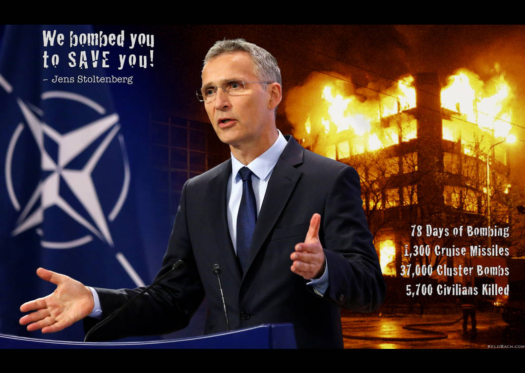 NATO's 'Humanitarian' Mission in Yugoslavia, 1999 by KeldBach