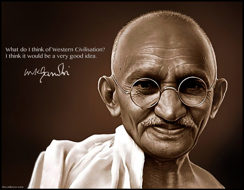 Gandhi About Western Civilisation