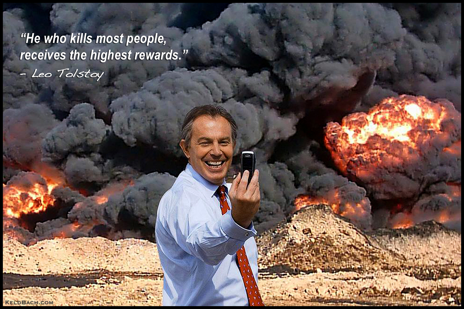 Sir Tony Blair - the War Criminal!