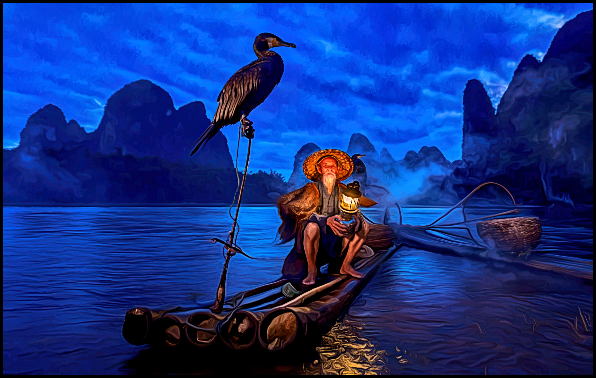 Cormorant Fisherman