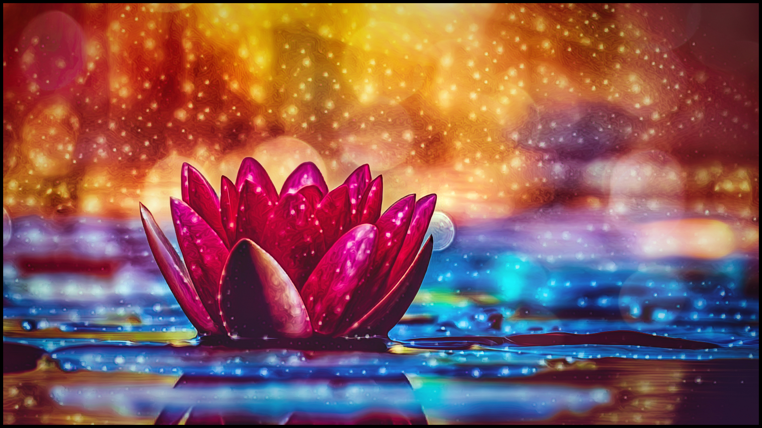 Sparkling Waterlily Pool