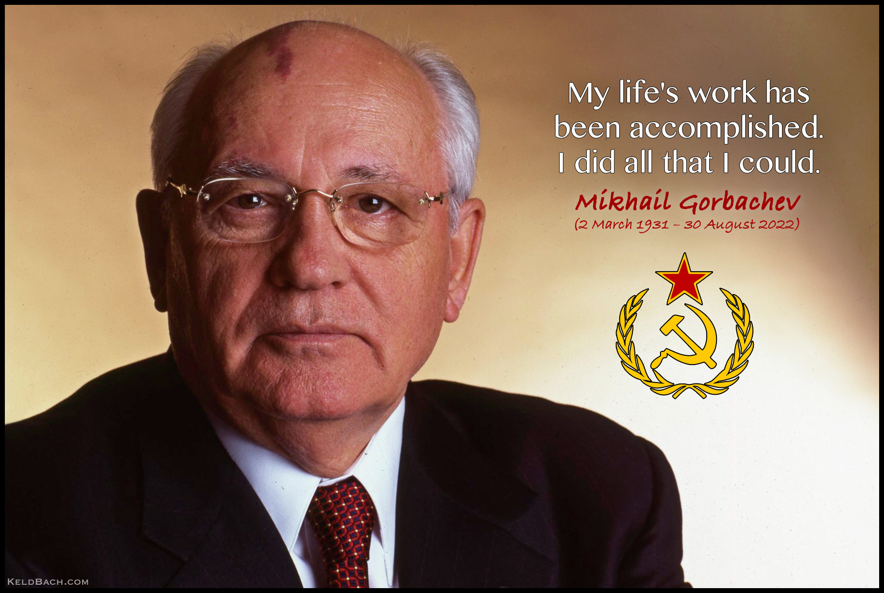 May You Rest in Peace, Gorby