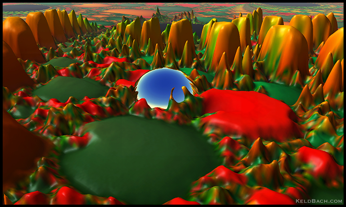 Fractal 3D Landscape 2