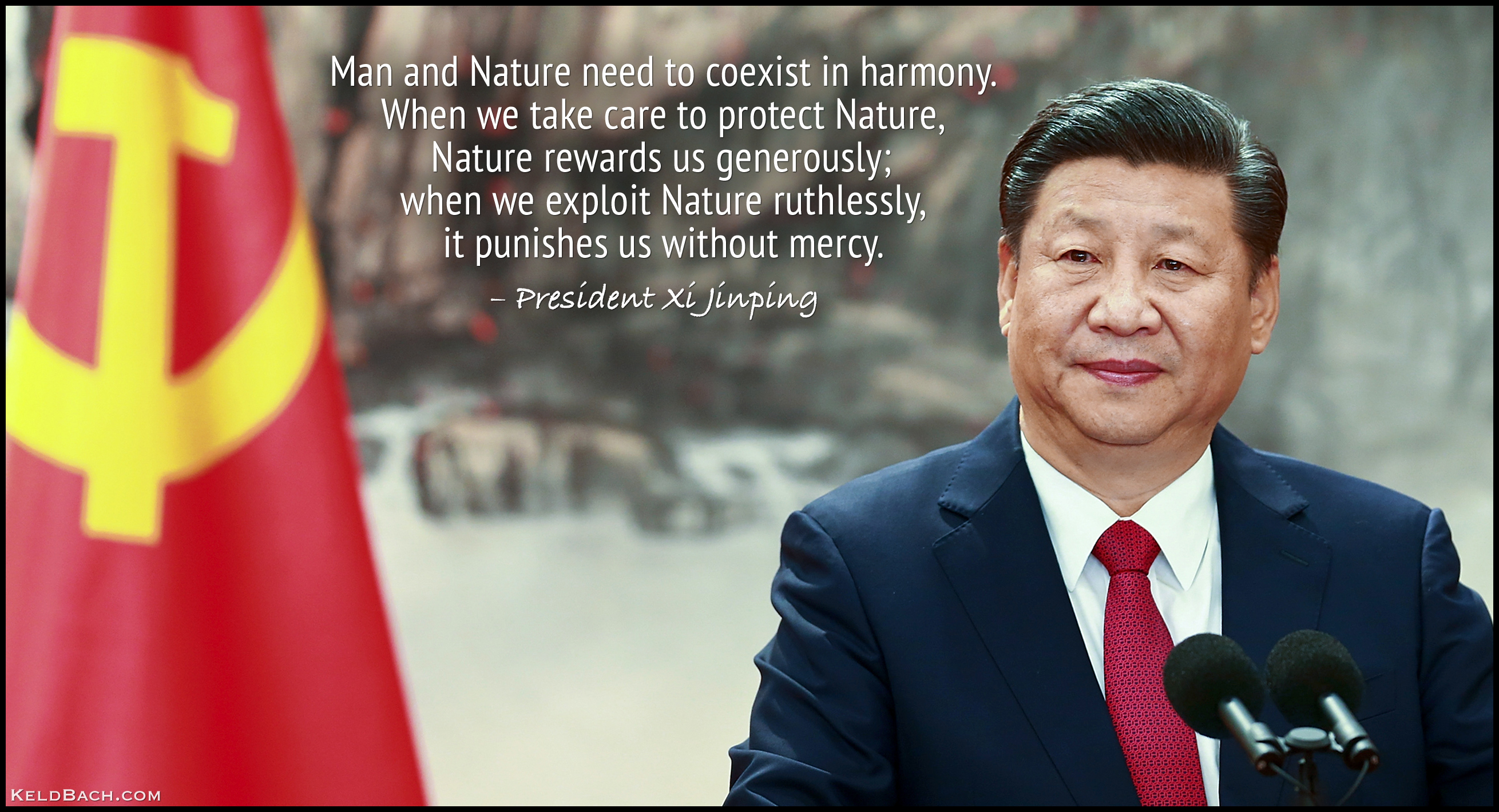 Man and Nature in Harmony