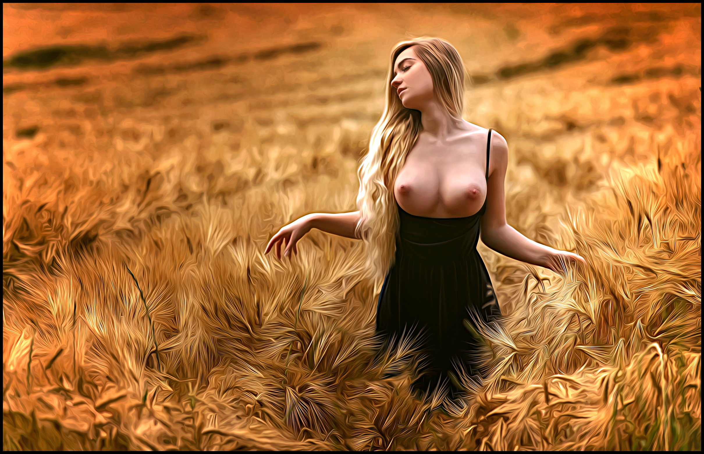 The Field of Angels by Art of Dan