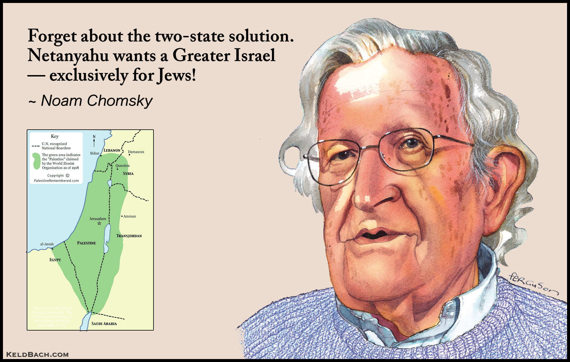 Noam Chomsky on the Never Ending Conflict