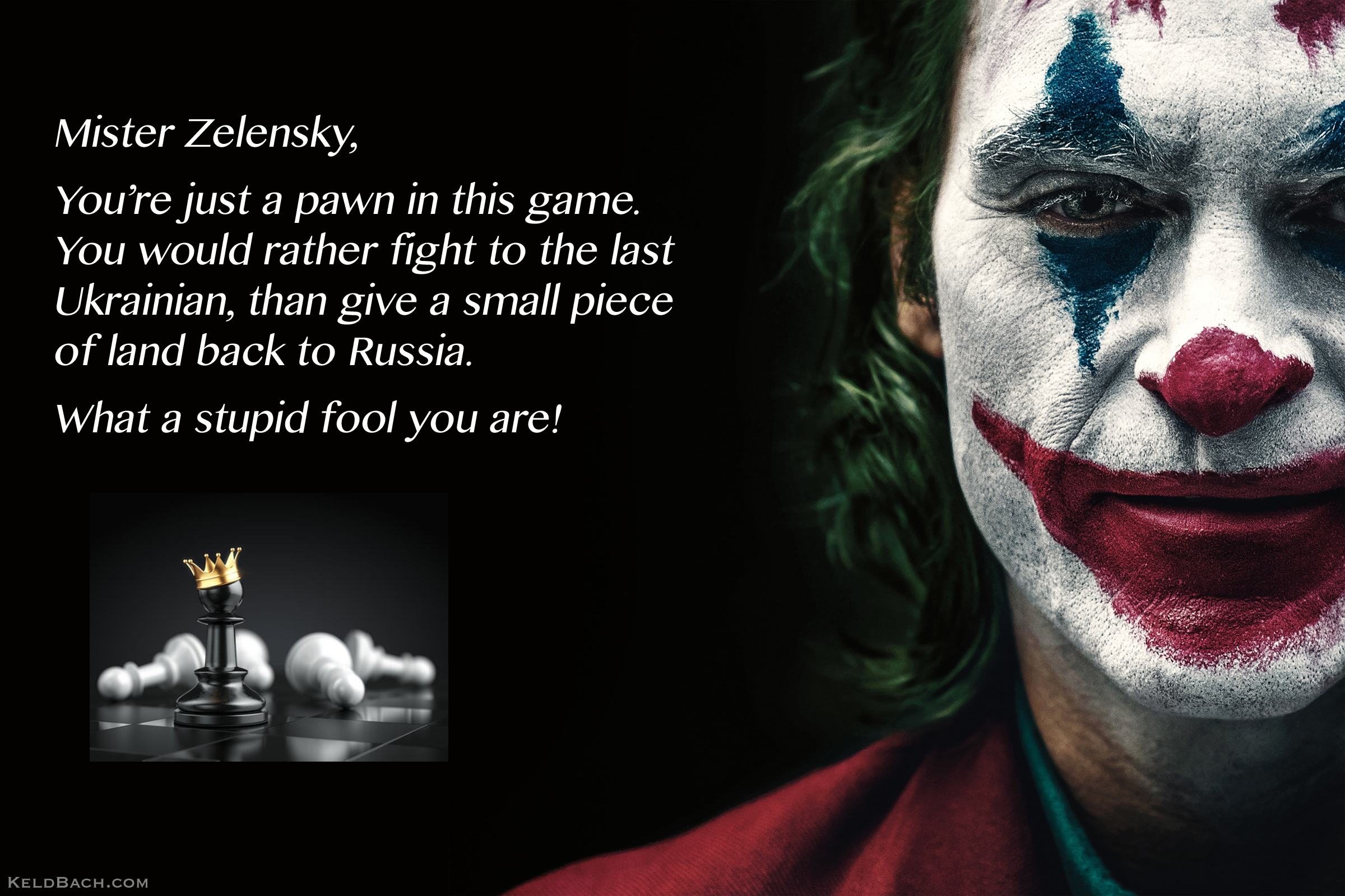 The Pawn, the Jester, the Puppet