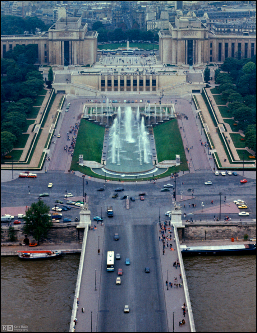 View from the Eiffel Tower in Paris