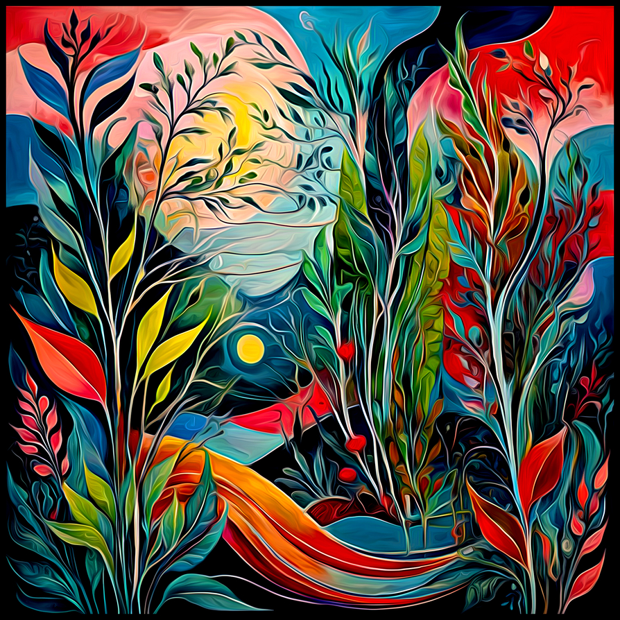 Joyful Summer Meadow