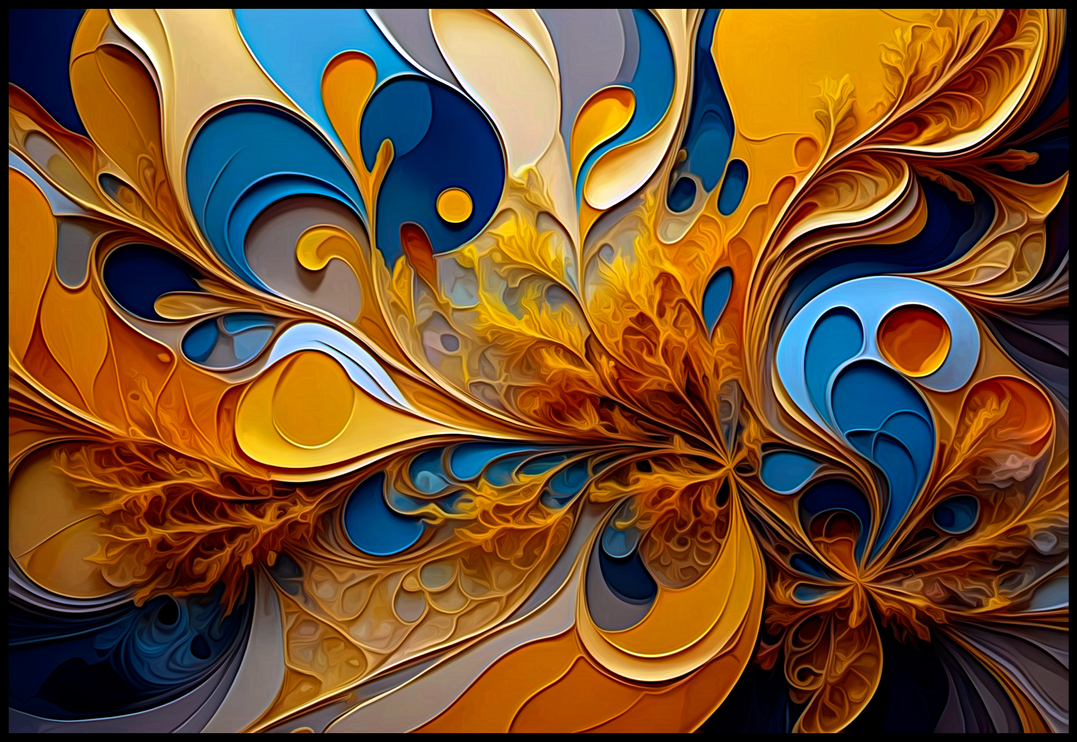 Fractal Autumnal Leaves