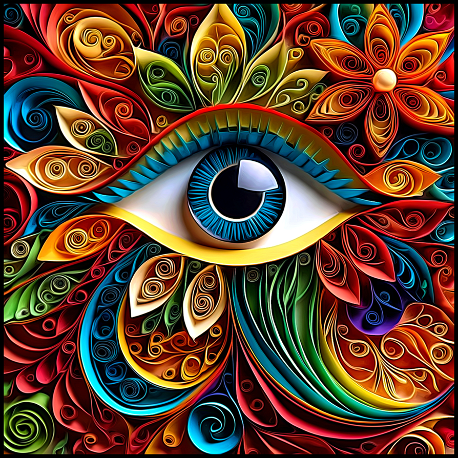 Surreal Fractal Eye