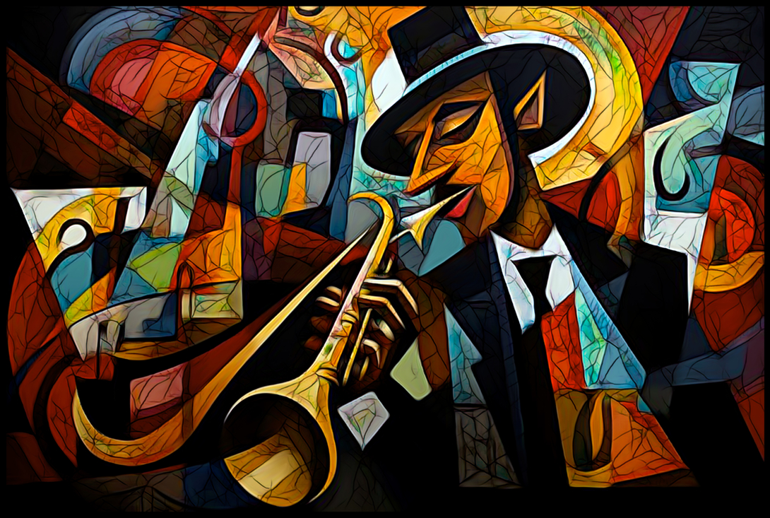 Cubist-Abstract Visualisation of Music 1