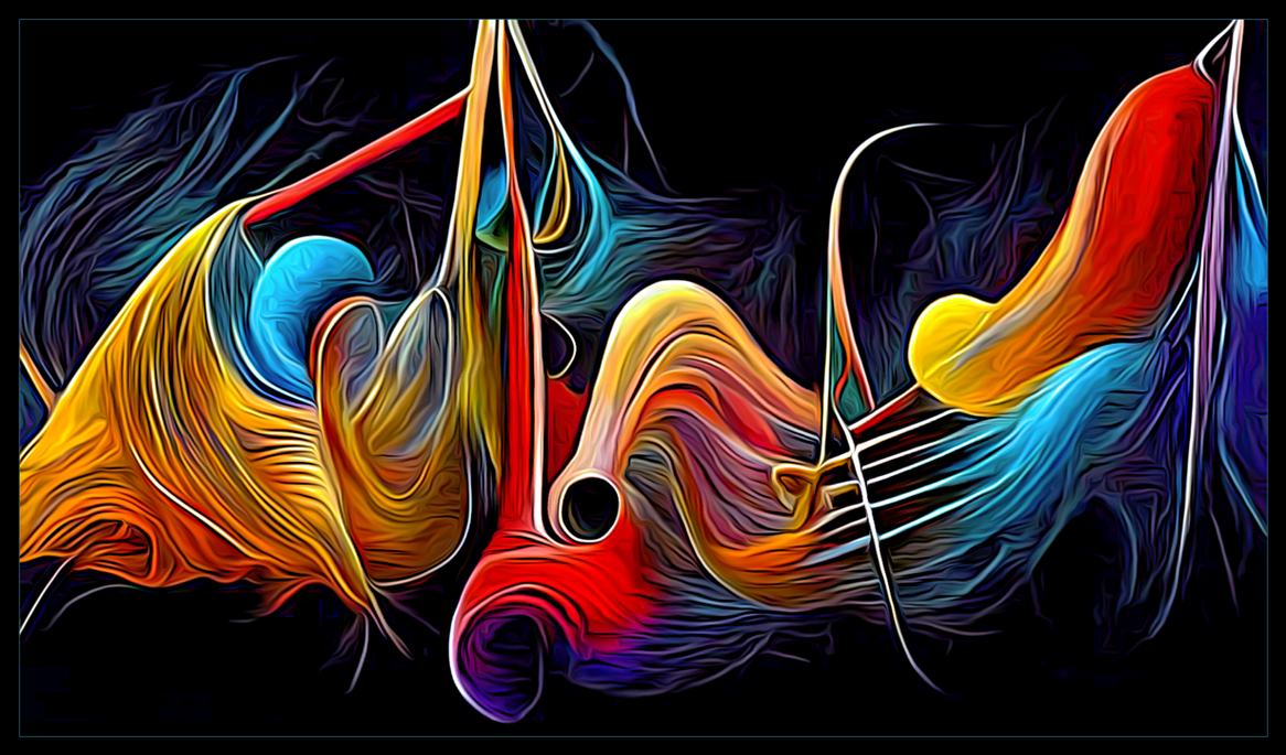 Abstract-Surreal Visualisation of Music 1