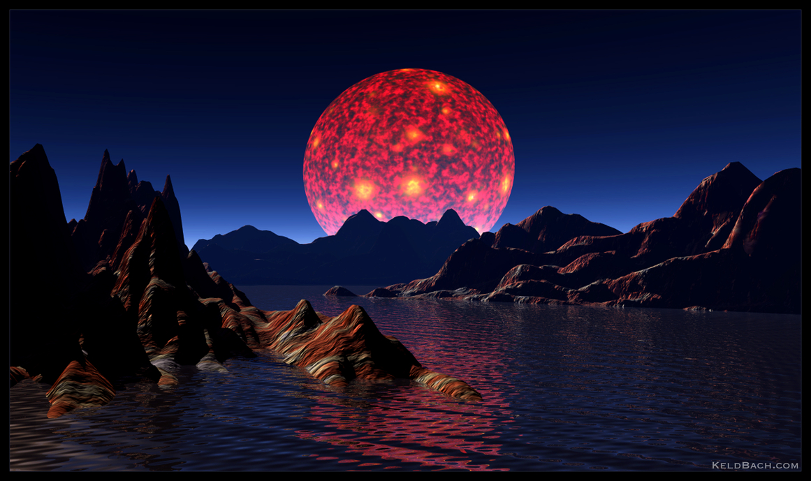 Sunrise at Xanades Fjord