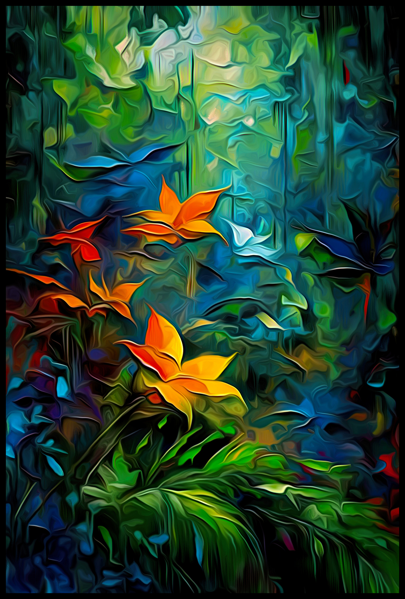 Delightful Jungle Scenery