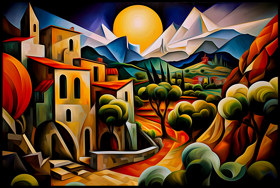 Early Cubism with a Twist