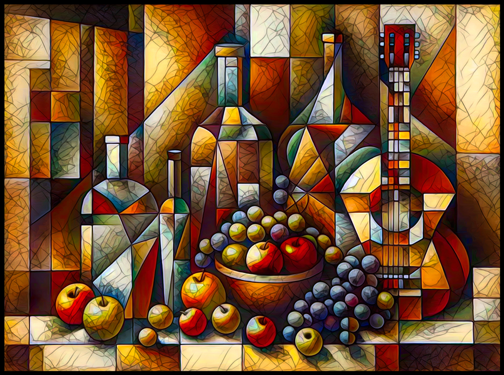 Maisons et Arbre by Georges Braque, 1908