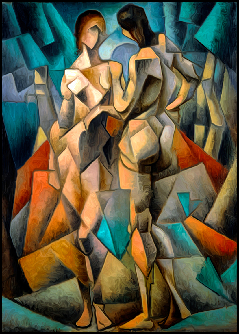 Deux Nus by Jean Metzinger
