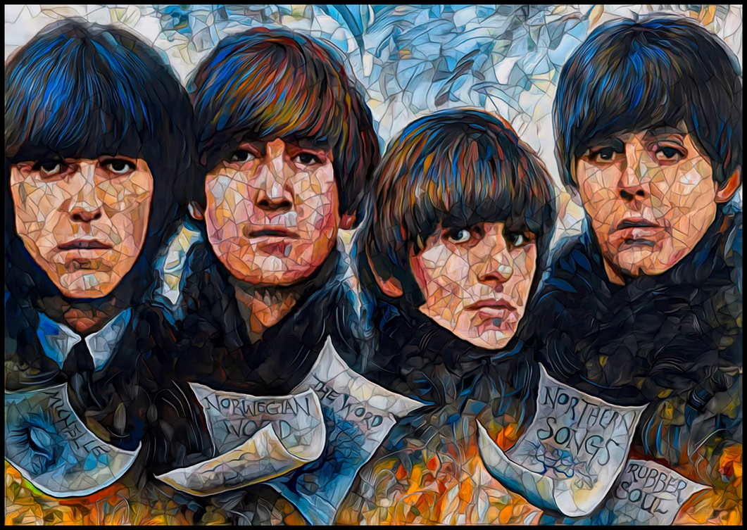 The Fab Four by Robert Lyn Nelson, 2020