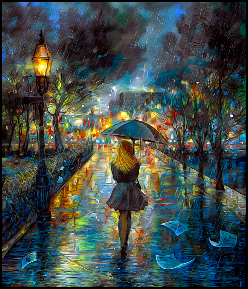 Rain by Robert Lyn Nelson, 2021