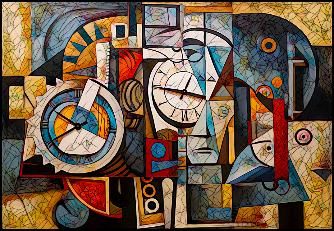 Time in Cubist Style