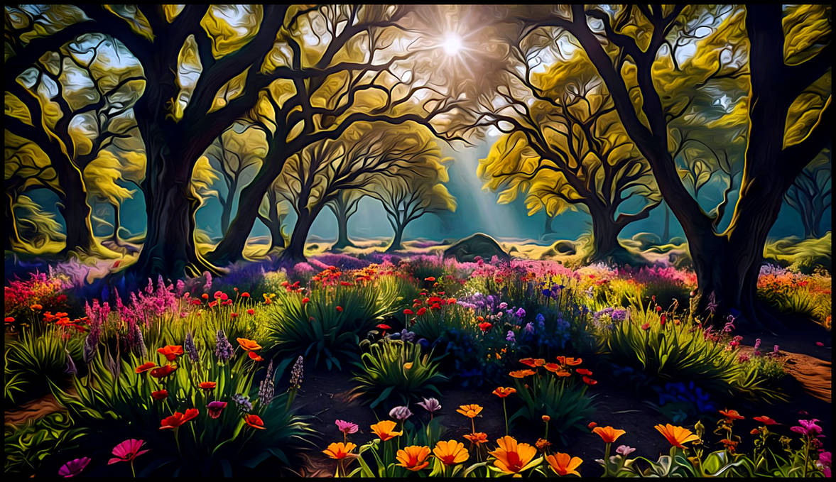 Invigorated Nature Where Nature is Allowed to Grow Wild and Lavishly by KeldBach on DeviantArt