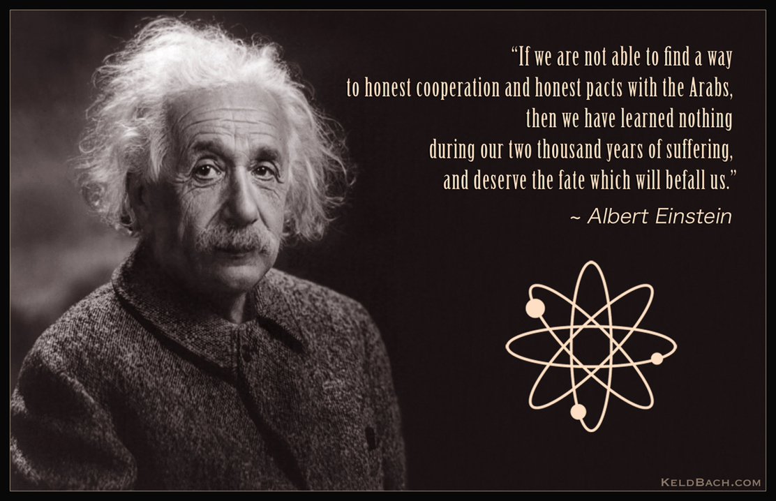 Einstein Opposed Zionist Colonisation in Palestine and Predicted Current Catastrophe