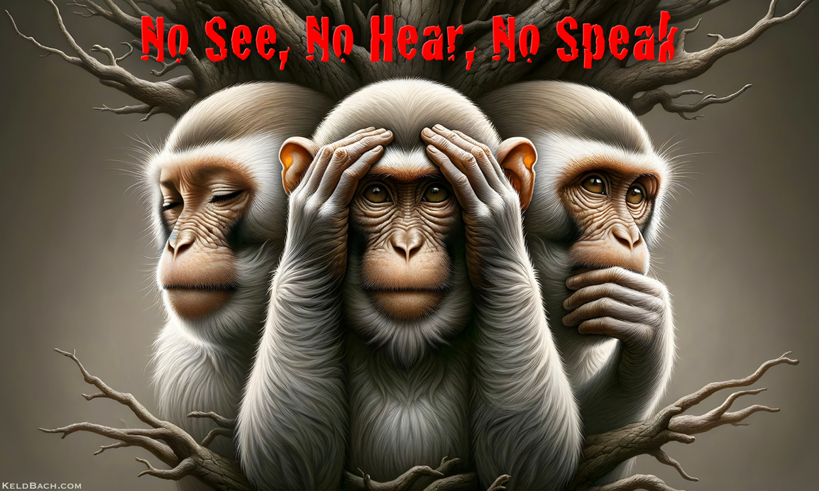 No See, No Hear, No Speak