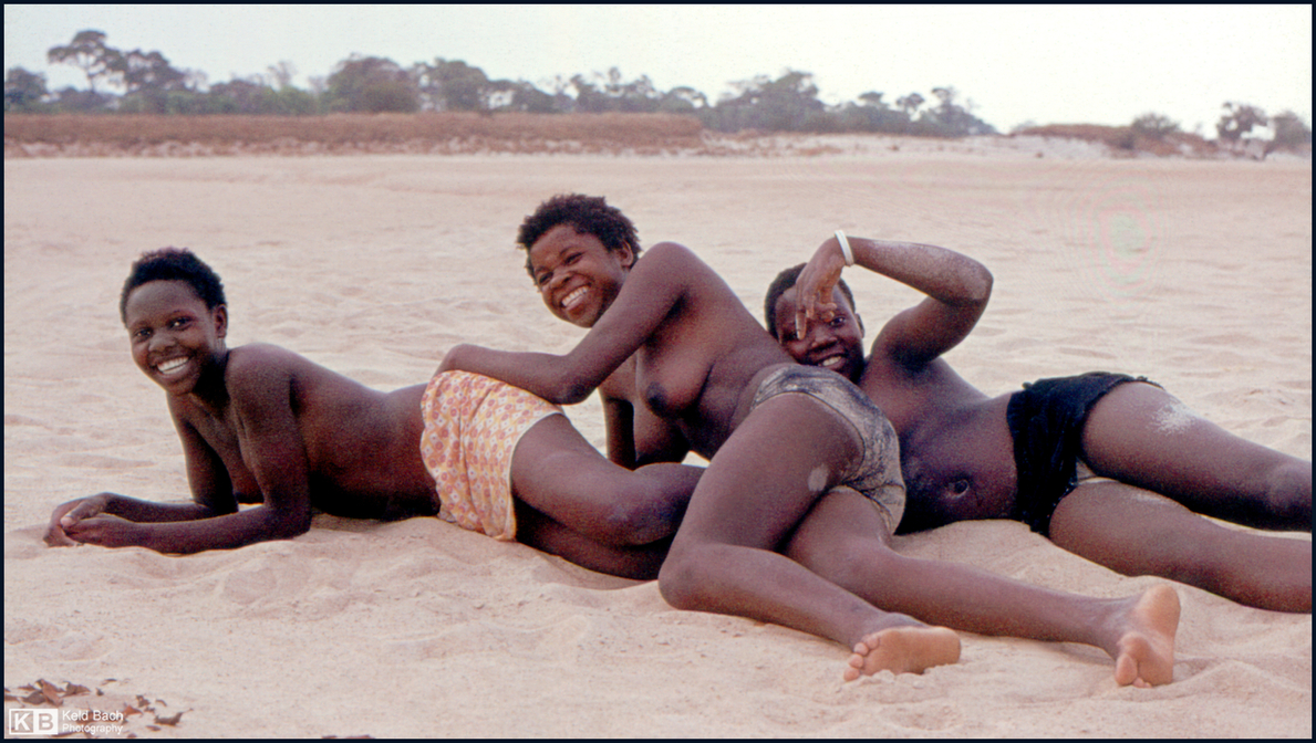 Playful Girls on the Beach