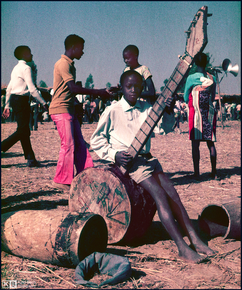 Traditional Zambian Bass Guitar