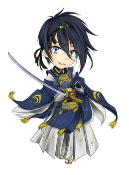 Mikazuki Munechika - Chibi