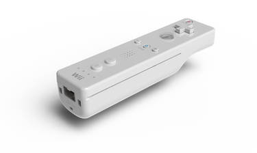 3D model of a Wii controller