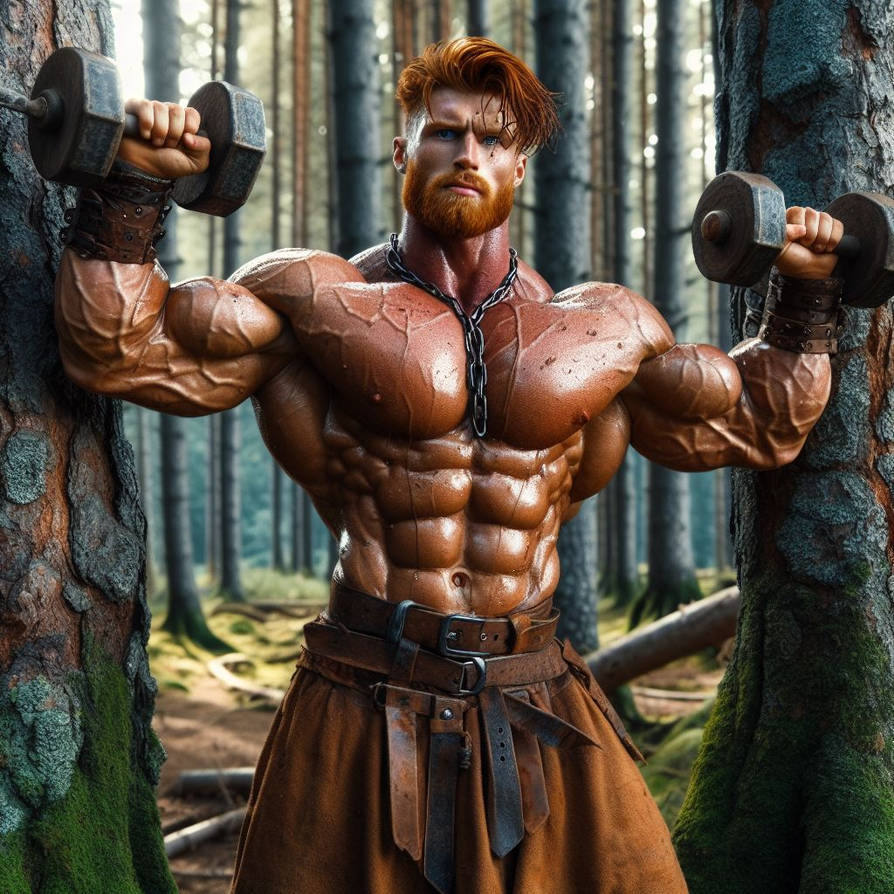 Forest Muscle 058 by sfzephyr on DeviantArt