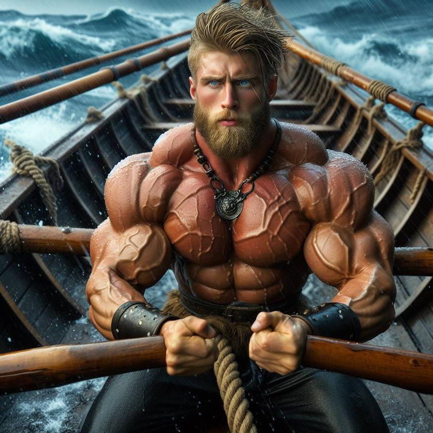 Viking Rowing Viking Rowing in a Storm 004 by sfzephyr on DeviantArt
