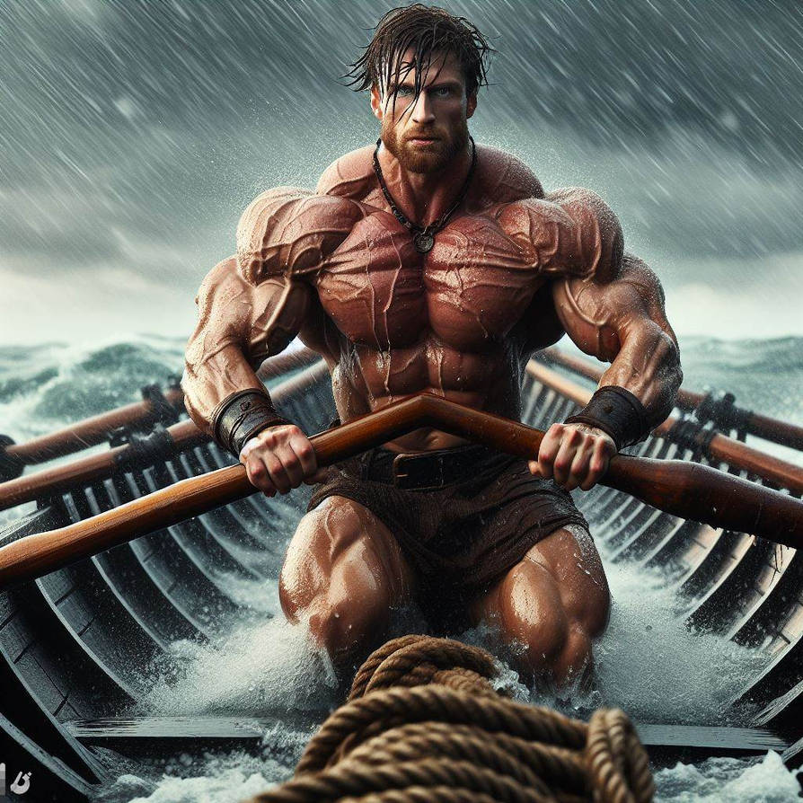 Viking Rowing Viking Rowing in a Storm 024 by sfzephyr on DeviantArt